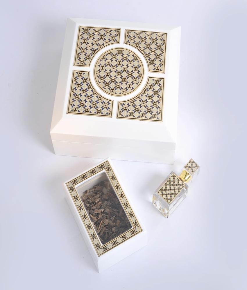 White Islamic Box IIII